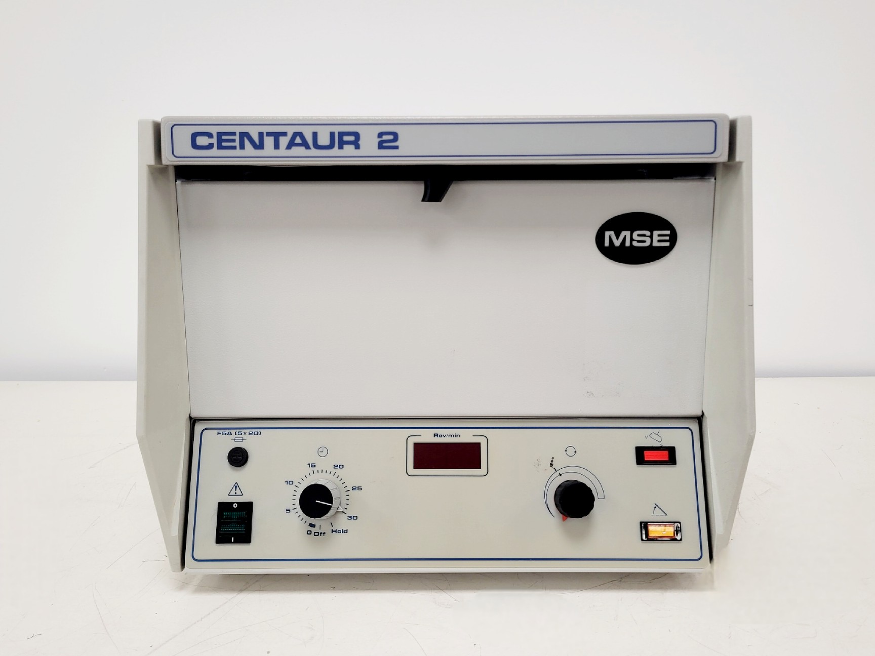 Image of MSE Centaur 2 Centrifuge Model MSB020.CX1.5 w/ Swing-Out Rotor & Buckets 4000RPM