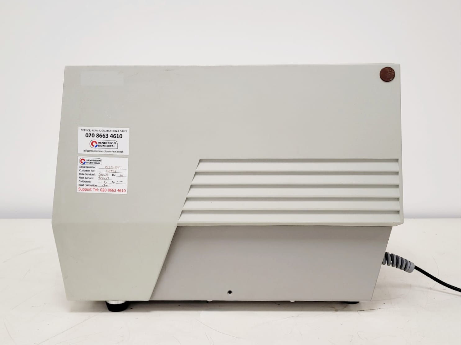 Image of MSE Centaur 2 Centrifuge Model MSB020.CX1.5 w/ Swing-Out Rotor & Buckets 4000RPM