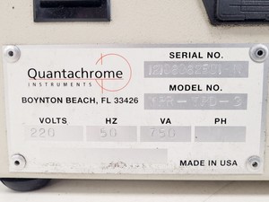 Thumbnail image of Quantachrome CHEMBET-3000 TPR/TPD w/ Temp Controller & Furnace
