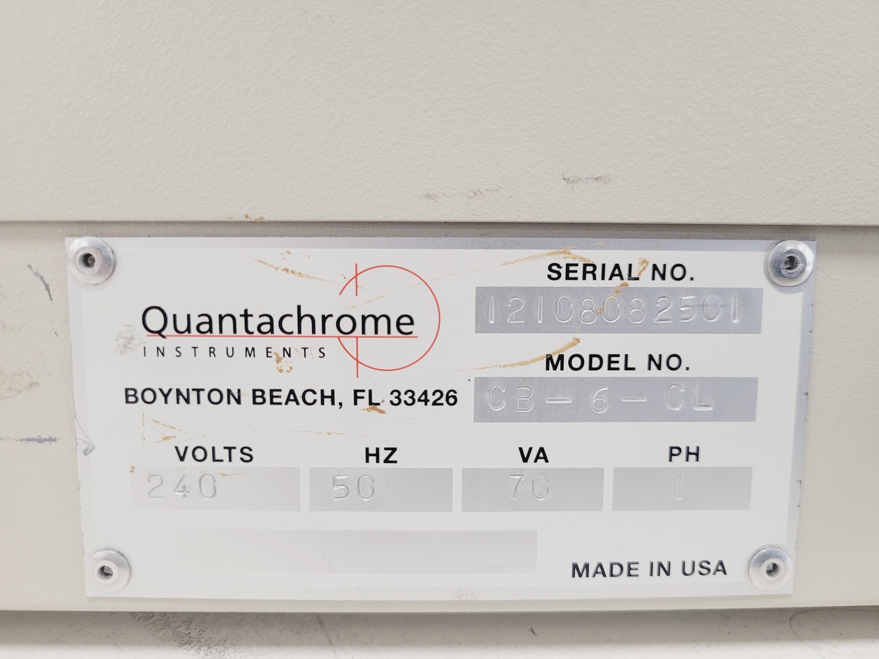Image of Quantachrome CHEMBET-3000 TPR/TPD w/ Temp Controller & Furnace