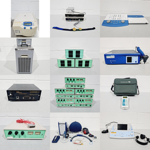Thumbnail image of Mixed Job Lot of Laboratory Equipment - Stuart, Gilson, Sigma, Inheco, MSE