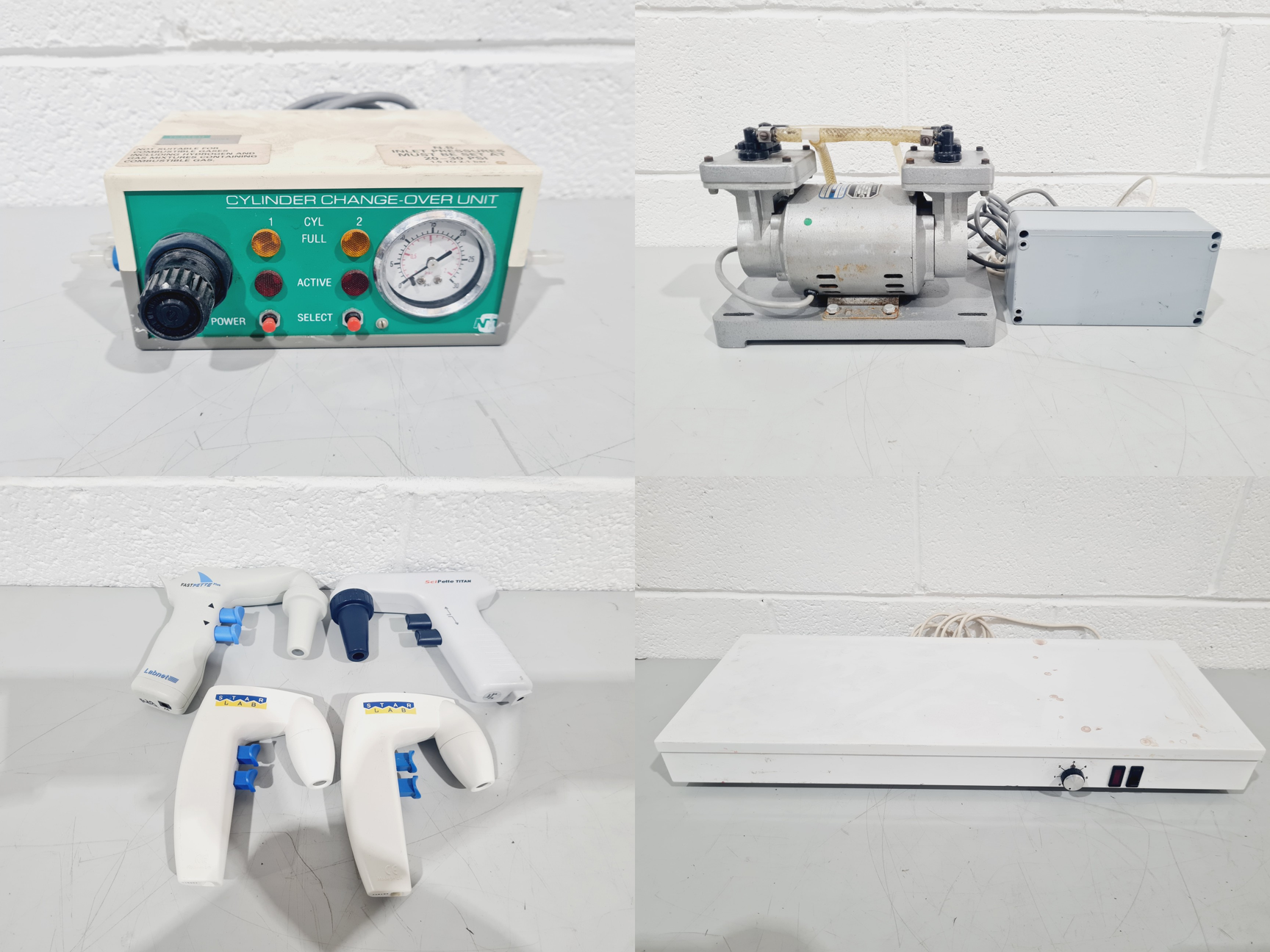 Image of Mixed Job Lot of Laboratory Equipment - Stuart, Gilson, Sigma, Inheco, MSE