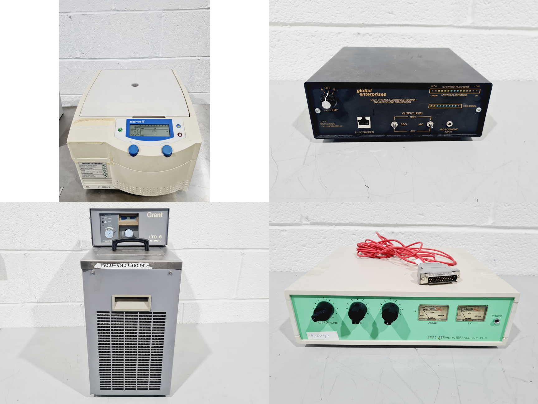 Image of Mixed Job Lot of Laboratory Equipment - Stuart, Gilson, Sigma, Inheco, MSE