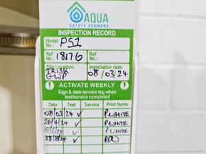 Thumbnail image of Aqua Safety Shower Type: MUPA-250-10 Portable Self-Contained Safety Shower 2023