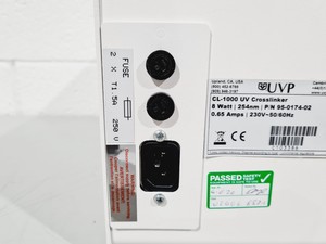 Thumbnail image of UVP CL-1000 Ultraviolet Crosslinker