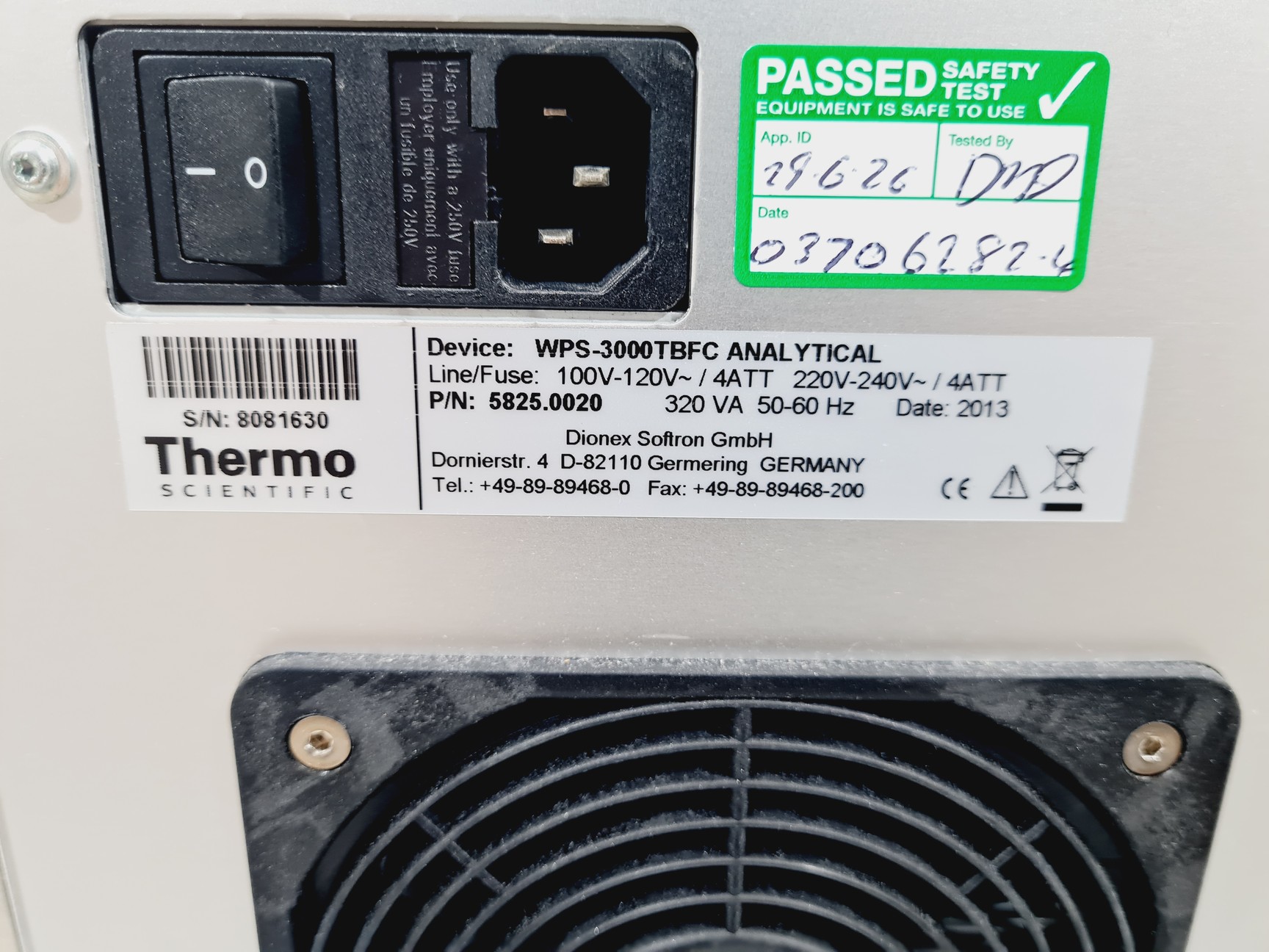 Image of Thermo Dionex UltiMate 3000 UHPLC System HPG-3400RS VWD-3400RS