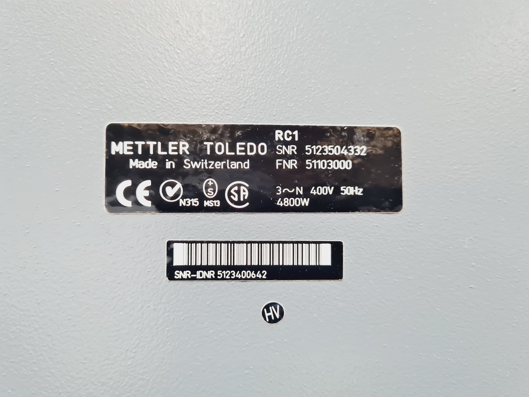 Image of Mettler Toledo RC1 Reaction Calorimeter W/ Huber Unistat 141 Temp Controller