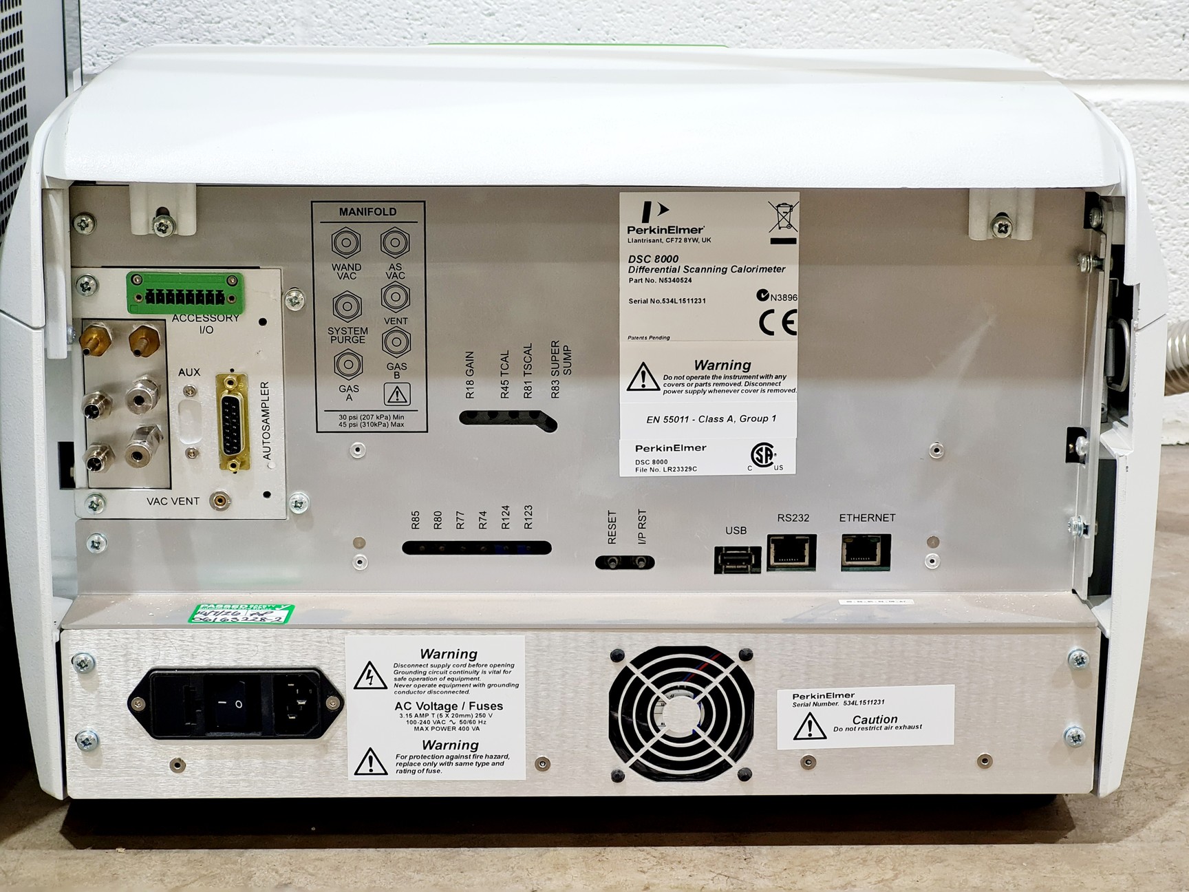 Image of PerkinElmer DSC 8000 with Intracooler 2 Accessory
