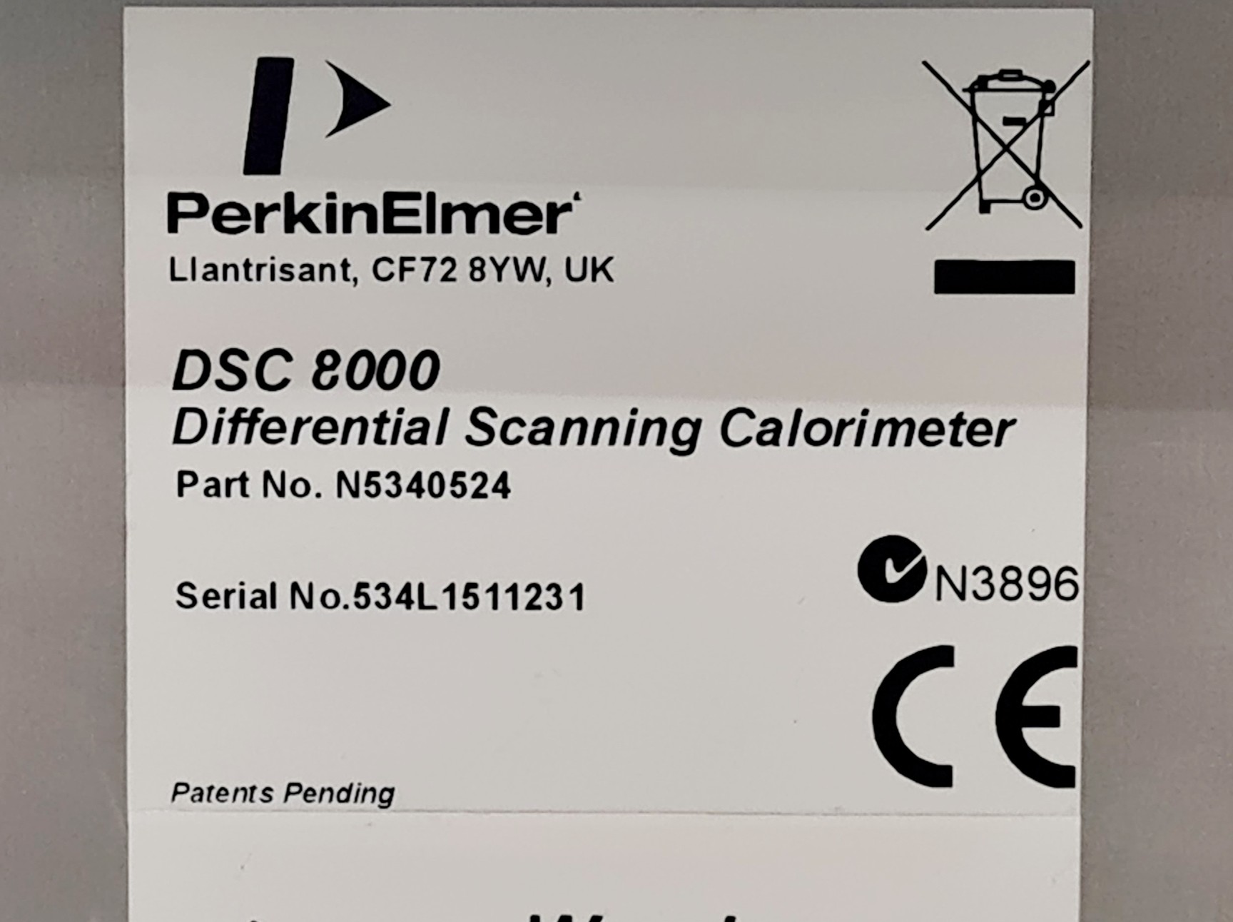 Image of PerkinElmer DSC 8000 with Intracooler 2 Accessory