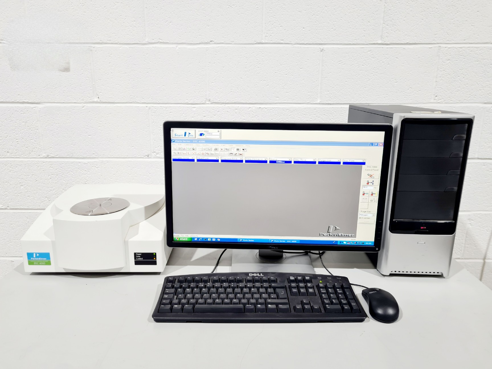 Image of Perkin Elmer DSC 4000 Differentail Scanning Calorimeter System w/ PC & Software