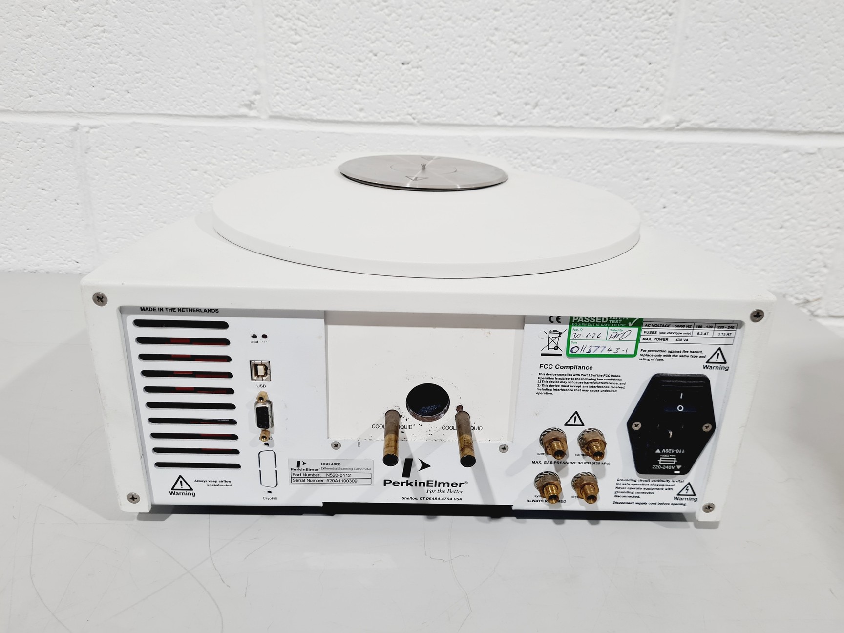 Image of Perkin Elmer DSC 4000 Differentail Scanning Calorimeter System w/ PC & Software