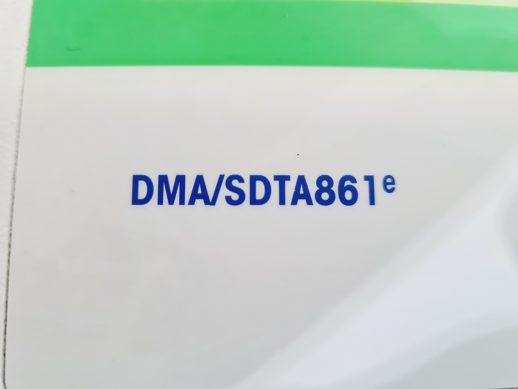 Image of Mettler Toledo Model 861e DMA/SDTA Dynamic Mechanical Analysis Lab