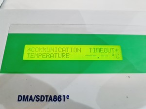 Thumbnail image of Mettler Toledo Model 861e DMA/SDTA Dynamic Mechanical Analysis Lab