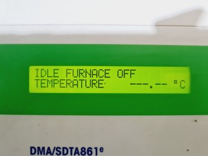 Thumbnail image of Mettler Toledo Model 861e DMA/SDTA Dynamic Mechanical Analysis Lab