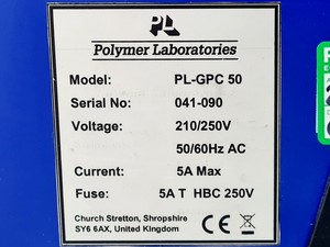 Thumbnail image of Polymer Laboratories Gel Permeation Chromatography System PL-AS RT, PL-ELS 1000
