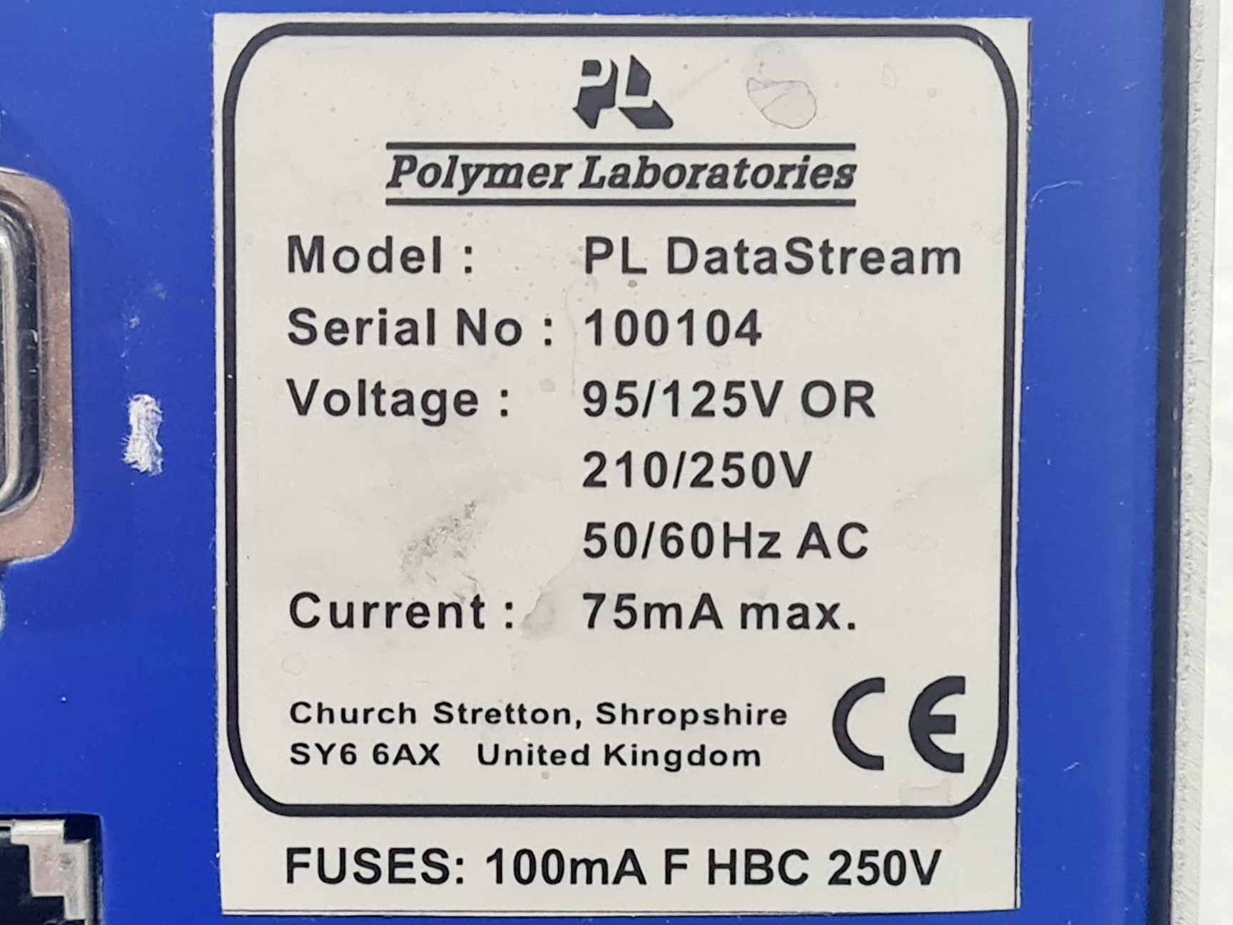 Image of Polymer Laboratories Gel Permeation Chromatograph Model PL-GPC-50 