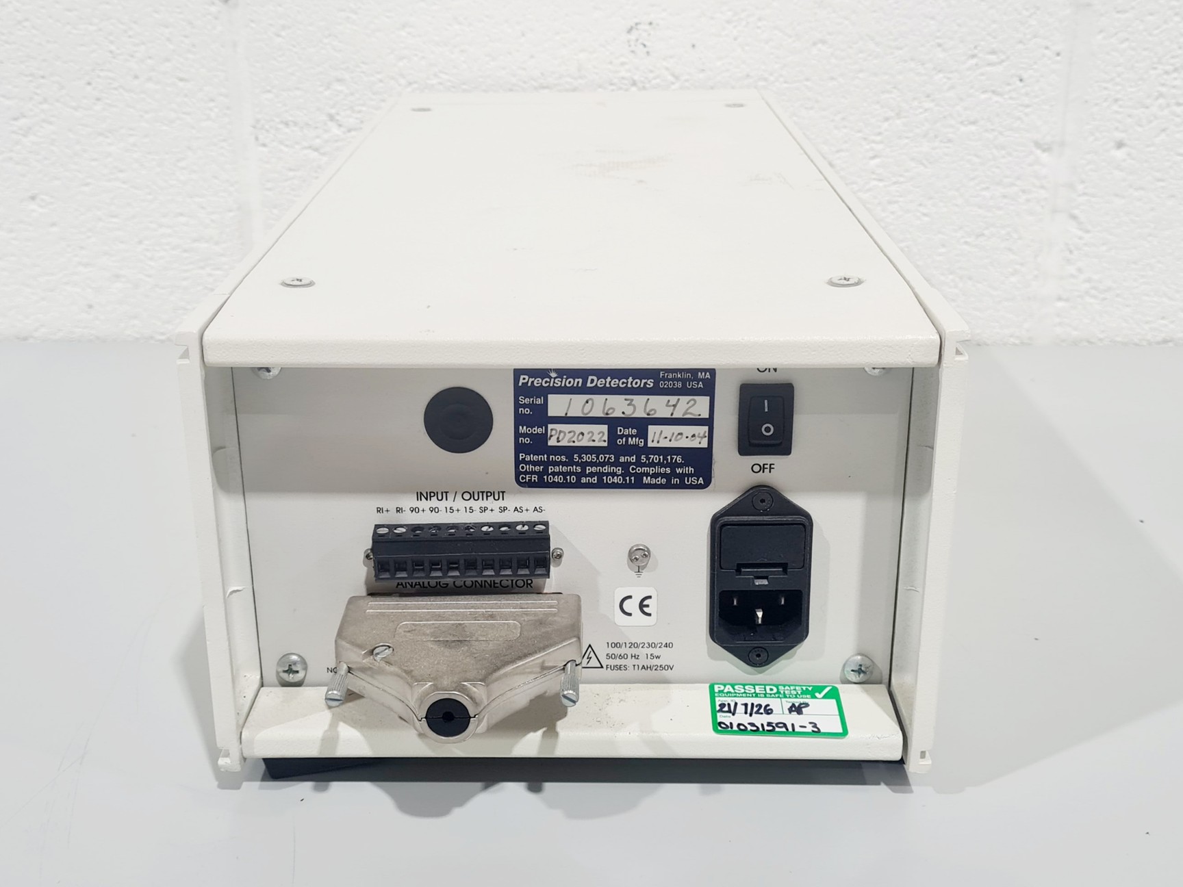 Image of Polymer Laboratories Gel Permeation Chromatograph Model PL-GPC-50 