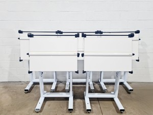 Image of 5 x RCHARD Adjustable Tilting Drawing Boards on Wheeled Stands