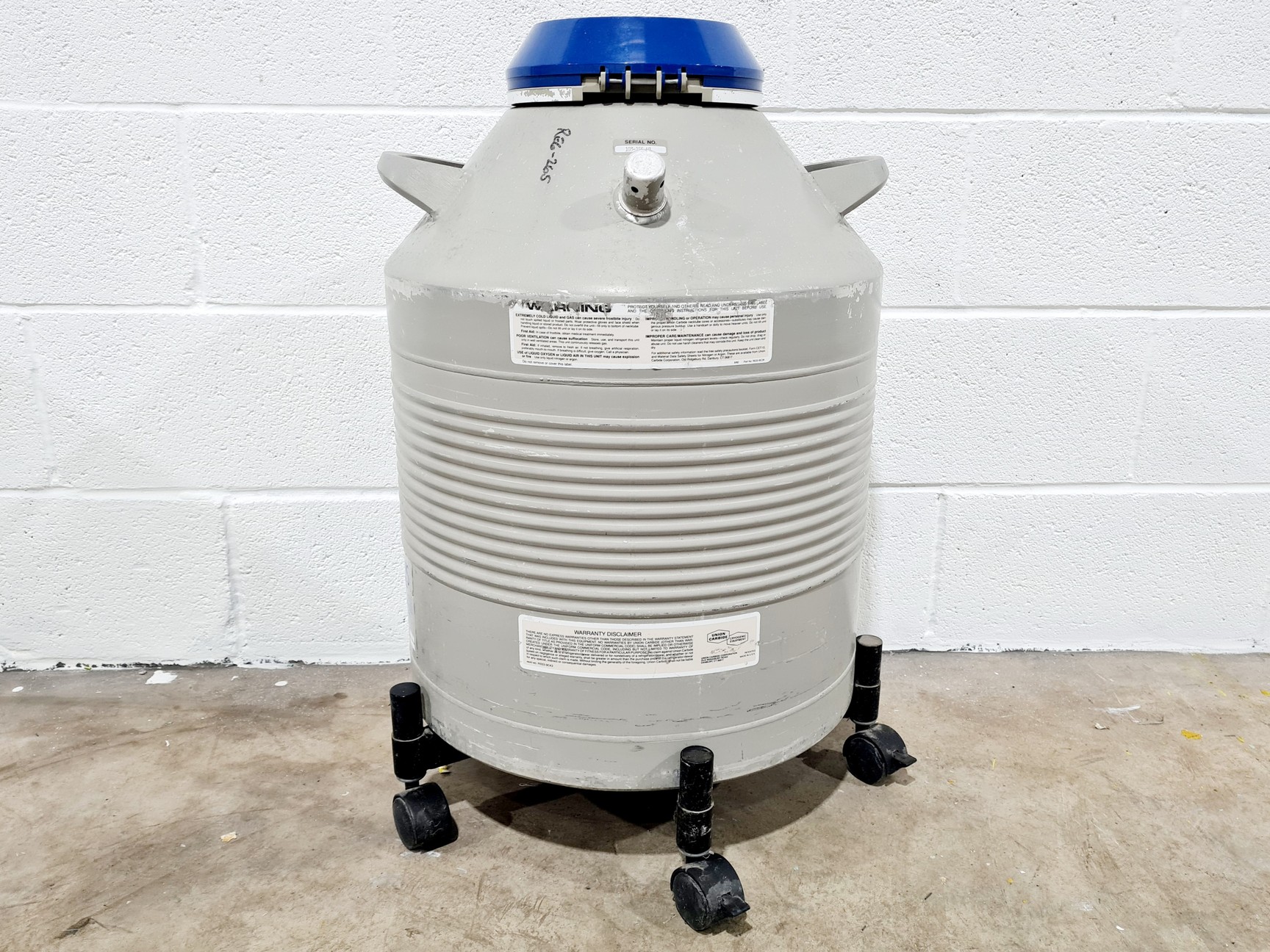 Image of Taylor-Wharton 35-HC Liquid Nitrogen Sample Storage Dewar