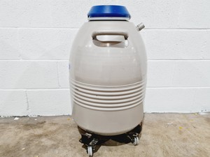 Thumbnail image of Taylor-Wharton HC35 Nitrogen Dewar w/ Trolley 