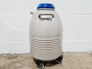 Thumbnail image of Taylor-Wharton HC35 Nitrogen Dewar w/ Trolley 