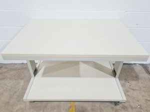 Image of Laboratory Workbench on Castors w/ Adjustable Height