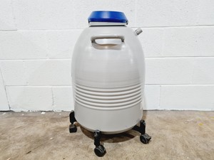 Thumbnail image of Taylor-Wharton HC35 Nitrogen Dewar w/ Trolley 