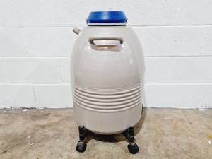 Thumbnail image of Taylor-Wharton HC35 Nitrogen Dewar w/ Trolley 
