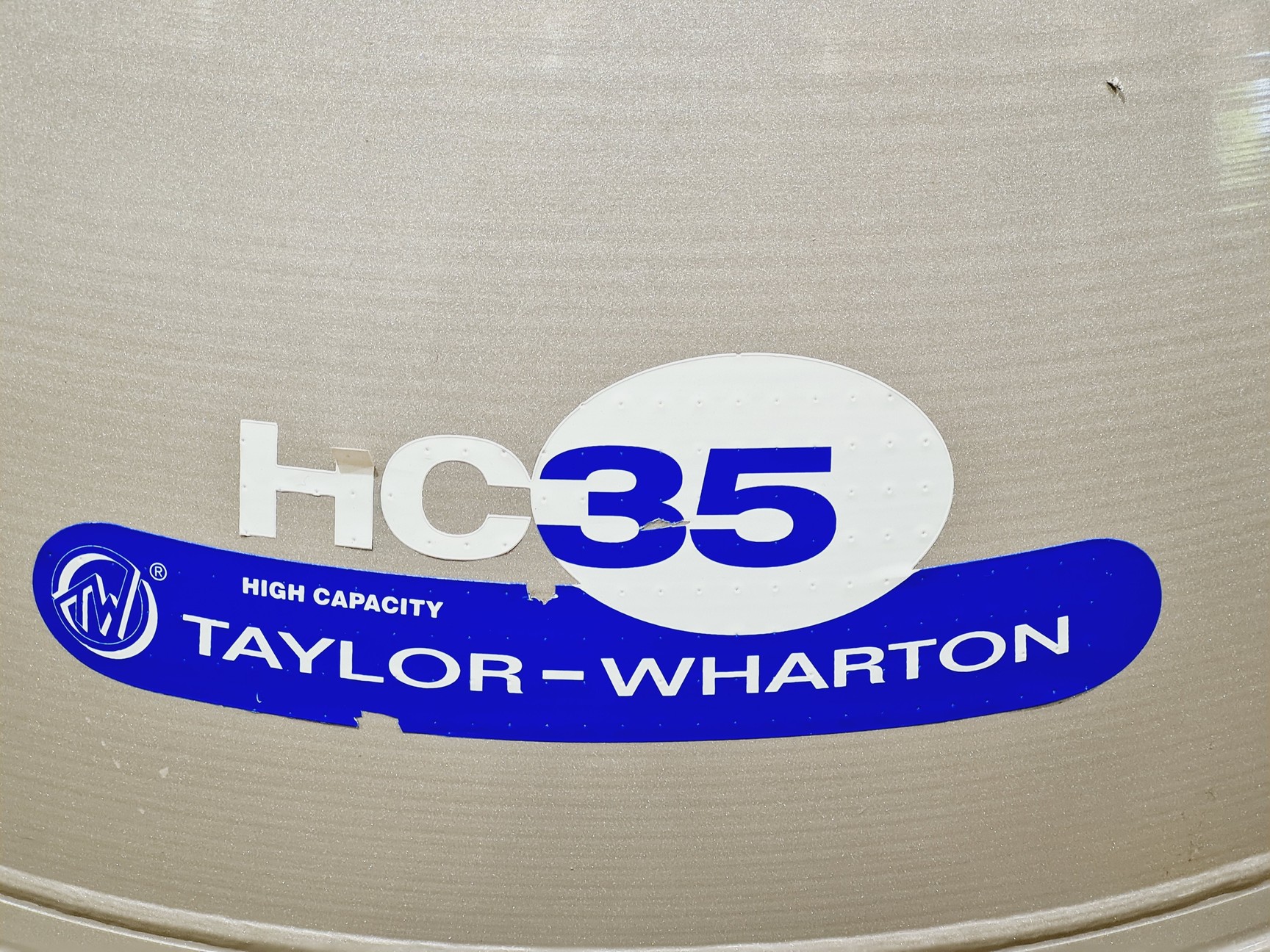 Image of Taylor-Wharton HC35 Nitrogen Dewar w/ Trolley 