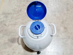 Thumbnail image of Taylor Wharton LS750 Liquid Nitrogen Dewar w/ Trolley