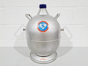 Thumbnail image of Statebourne Cryogenics Nitrogen Dewar w/ Trolley