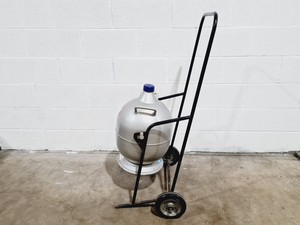 Thumbnail image of Statebourne Cryogenics Nitrogen Dewar w/ Trolley