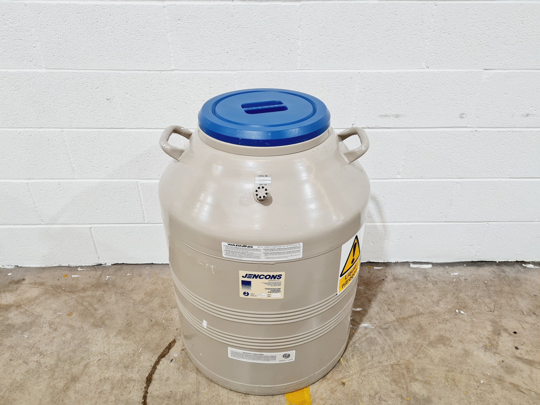 Image of Taylor Wharton Liquid Nitrogen Dewar Model 4800 RS
