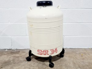 Image of Statebourne Cryogenics SXR 34 Nitrogen Dewar w/ Trolley