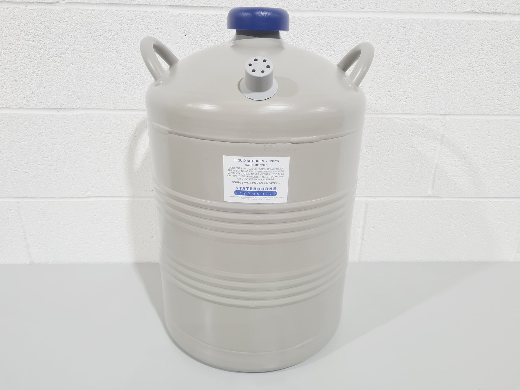 Image of Statebourn Cryolab 35 Liquid Nitrogen Dewar