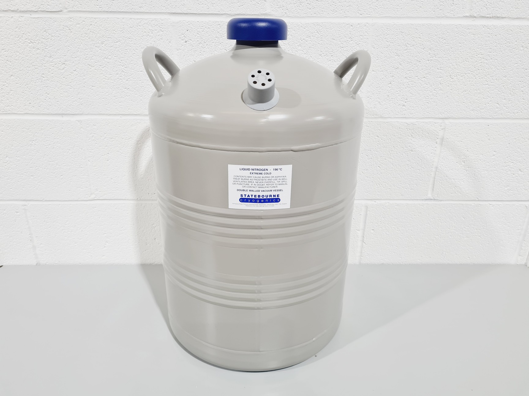 Image of StateBourne CryoLab 35 Liquid Nitrogen Dewar