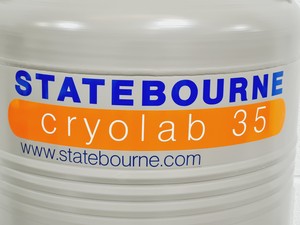 Thumbnail image of StateBourne CryoLab 35 Liquid Nitrogen Dewar