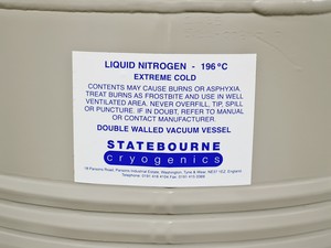 Thumbnail image of StateBourne CryoLab 35 Liquid Nitrogen Dewar