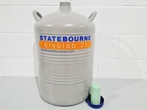 Image of StateBourne Cryolab 35 Nitrogen Dewar