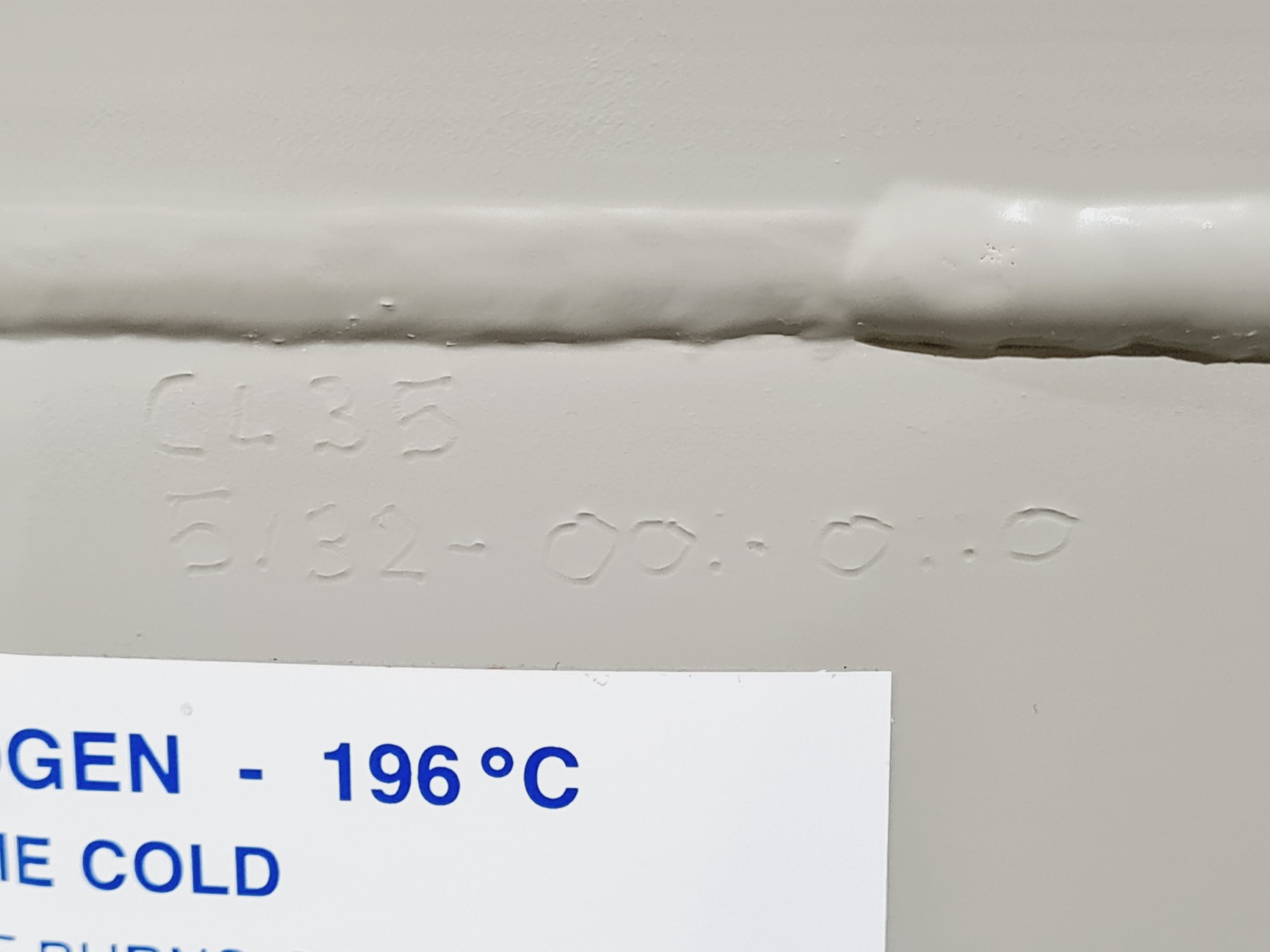 Image of StateBourne Cryolab 35 Nitrogen Dewar