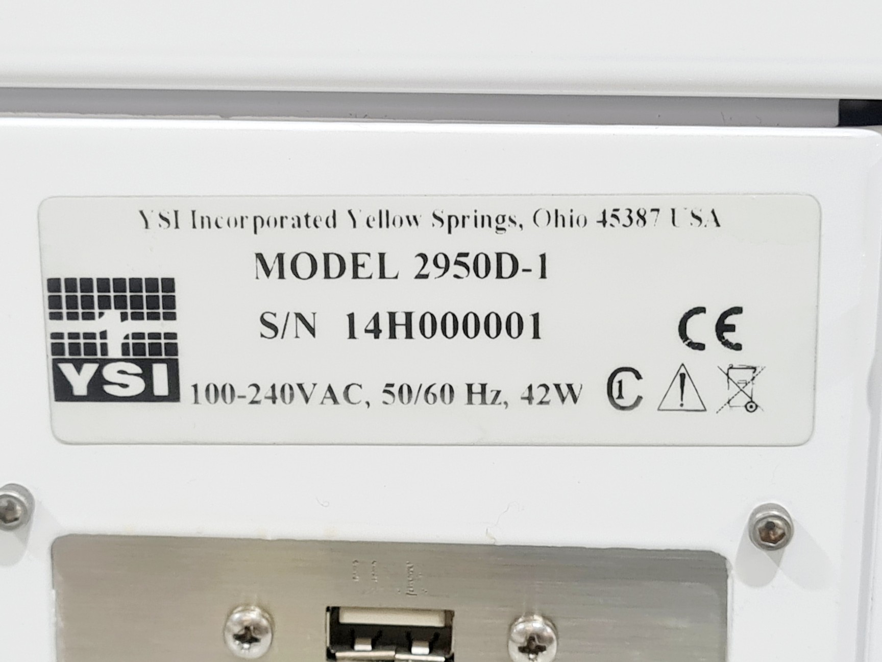 Image of YSI 2950D-1 Biochemistry Analyzer Lab