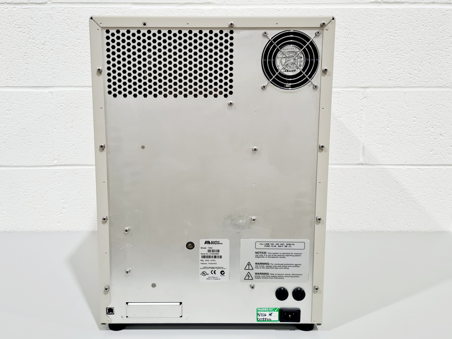 Image of Applied Biosystems 7000 Real-Time PCR System Lab