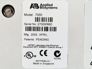 Thumbnail image of Applied Biosystems 7000 Real-Time PCR System Lab