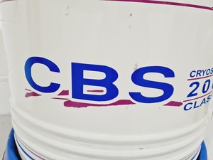 Thumbnail image of CBS Cryosystem 2002 Classic Nitrogen Dewar Lab