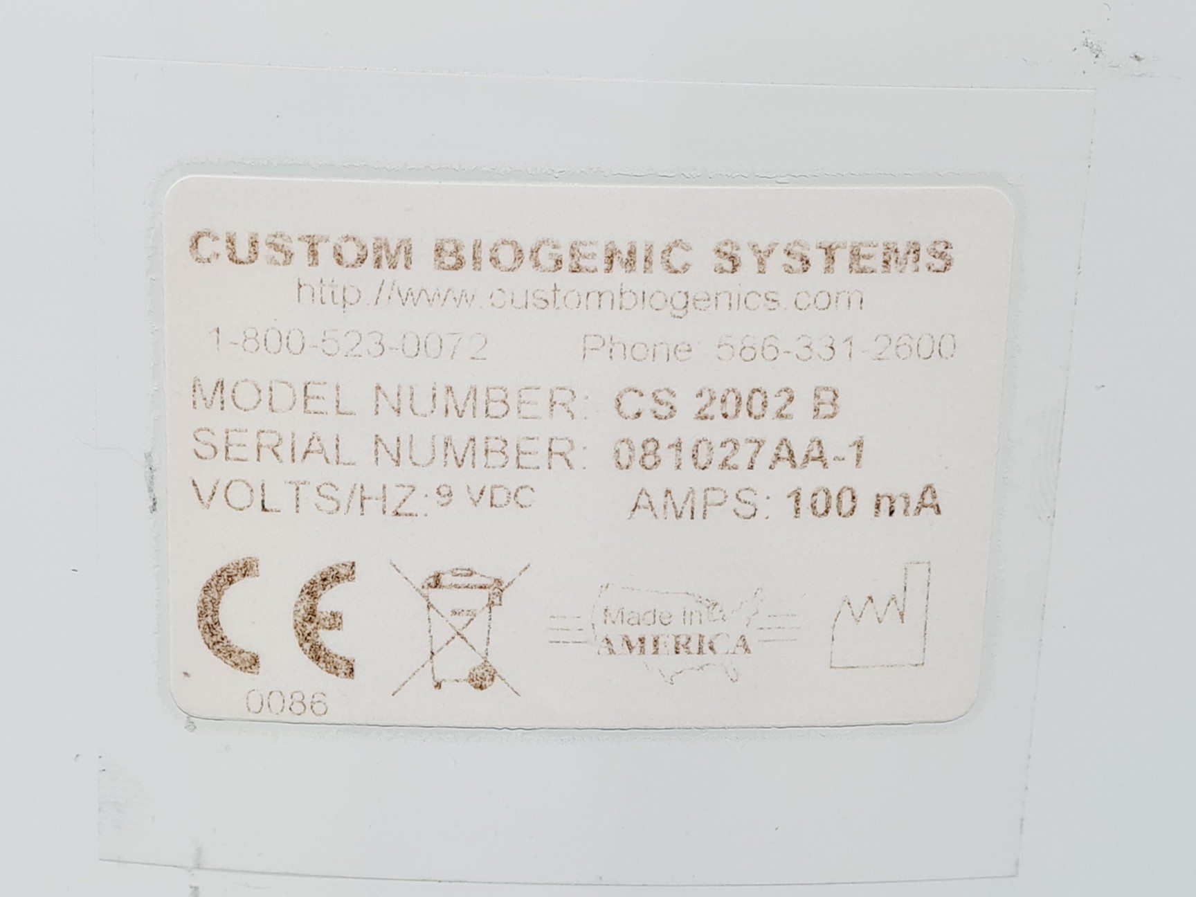 Image of CBS Cryosystem 2002 Classic Nitrogen Dewar Lab