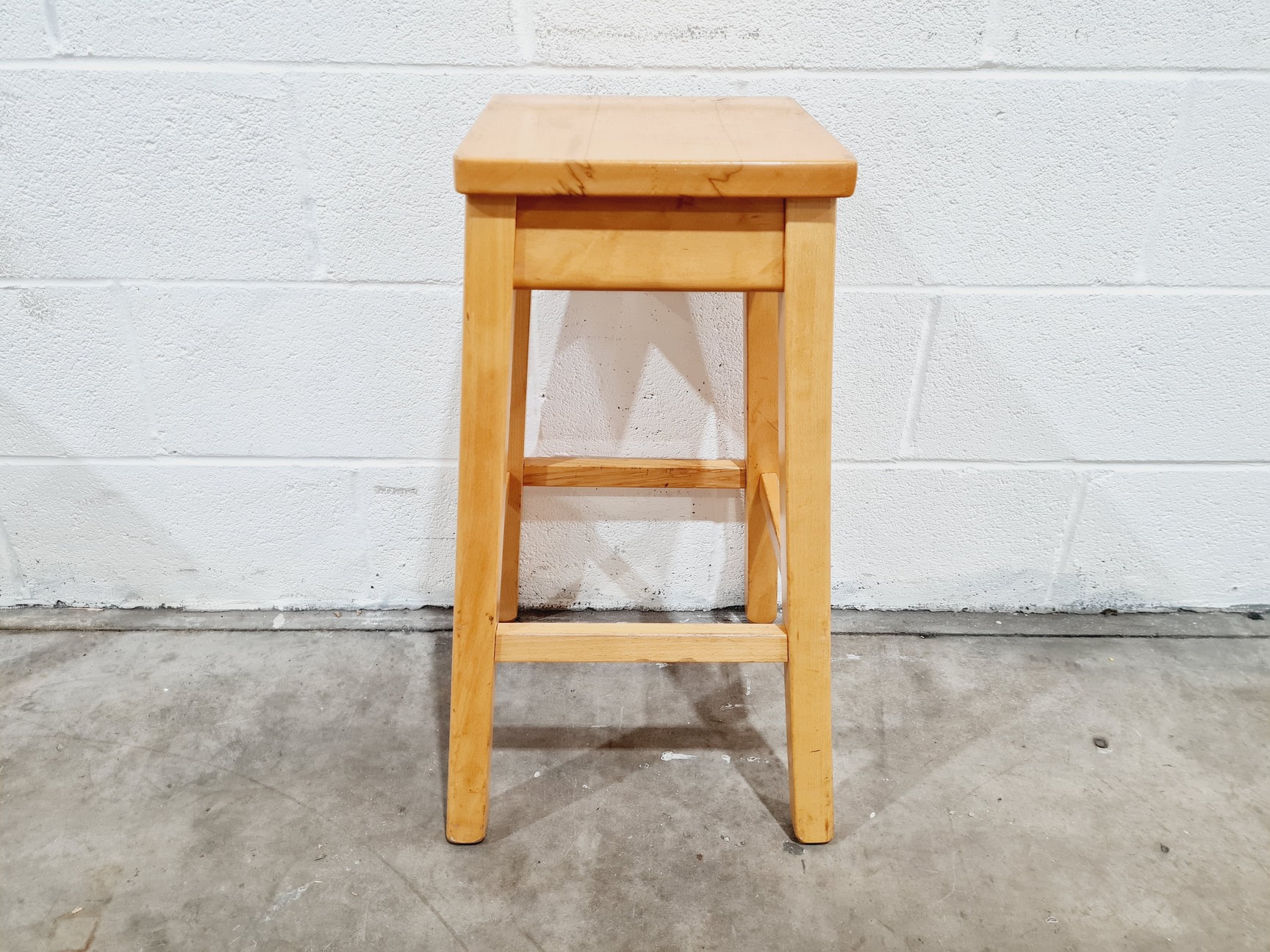 Image of 12 x Mixed Wooden Laboratory Stools 
