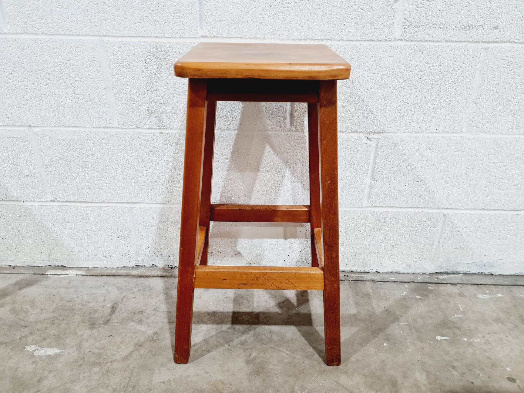 Image of 12 x Mixed Wooden Laboratory Stools 
