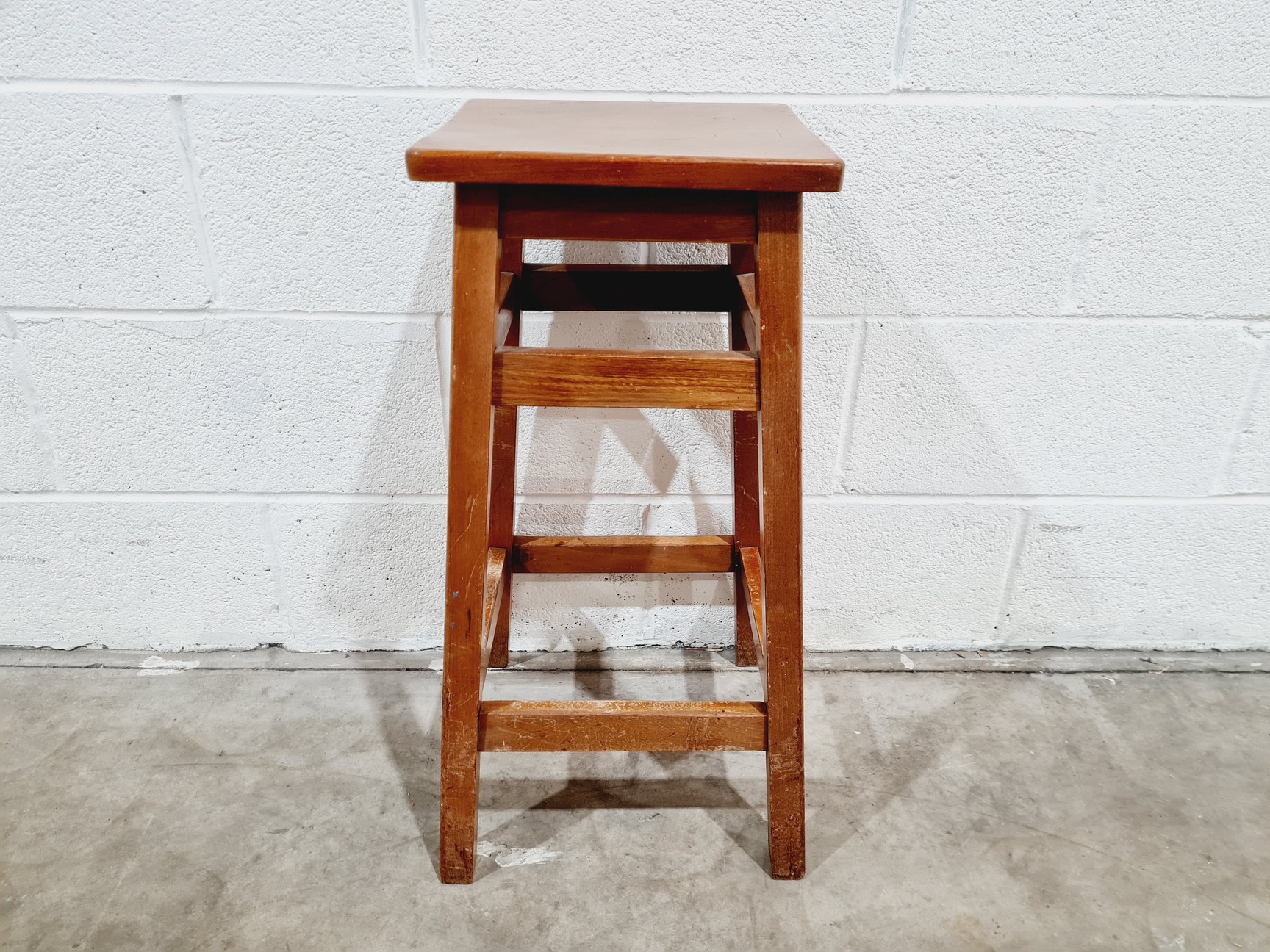 Image of 12 x Mixed Wooden Laboratory Stools 