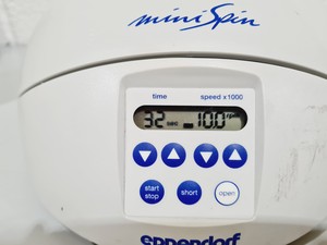 Thumbnail image of Eppendorf 5452 MiniSpin Microcentrifuge 13400RPM Lab