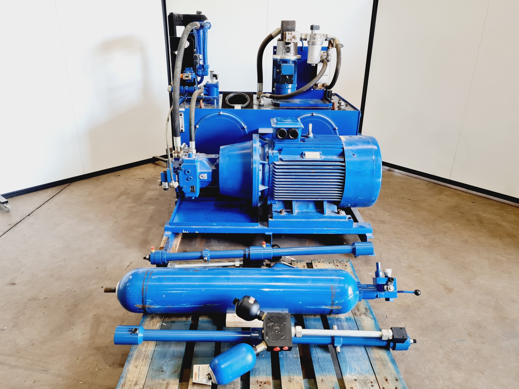 Image of Rexroth Hydraulic Power Pack A4VSO 125 DRG Pump Unit